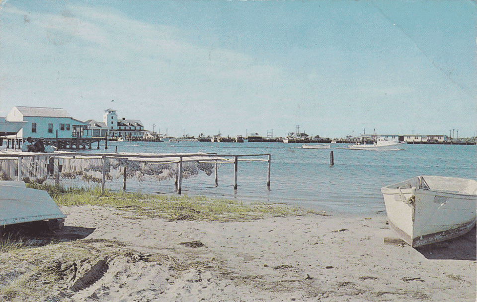 ocracoke island postcard