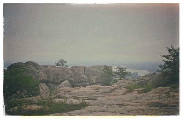 A Cherokee 'Rock Fort' in Northen Alabama. Sites such as this were associated with the Moon-Eyed People.