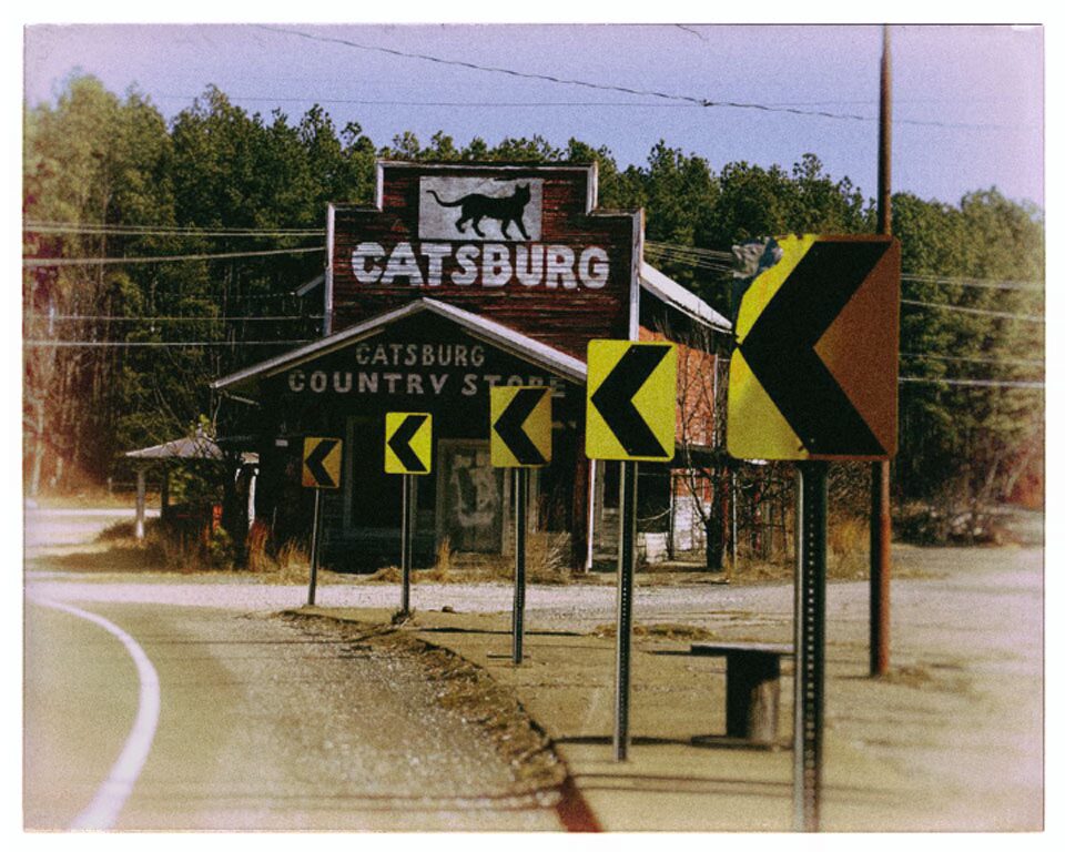 The Catsburg Country Store as it appeared in the early 2000s.