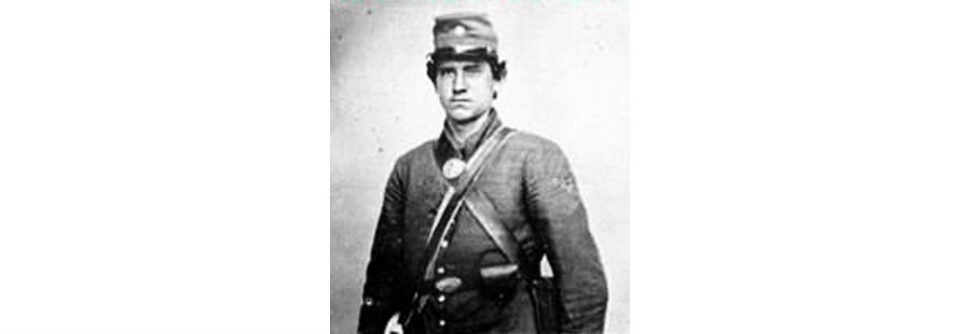 A photograph of a Confederate soldier alleged to be Tom Dula.